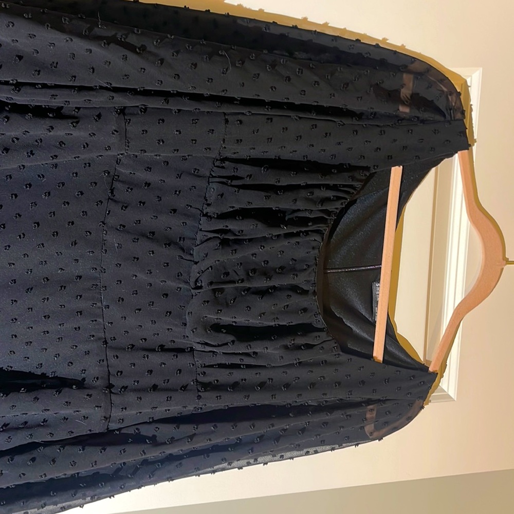 Shein Black Dress!